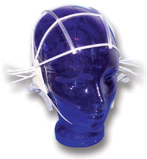 Schröter Haube, Größe 30, transparent